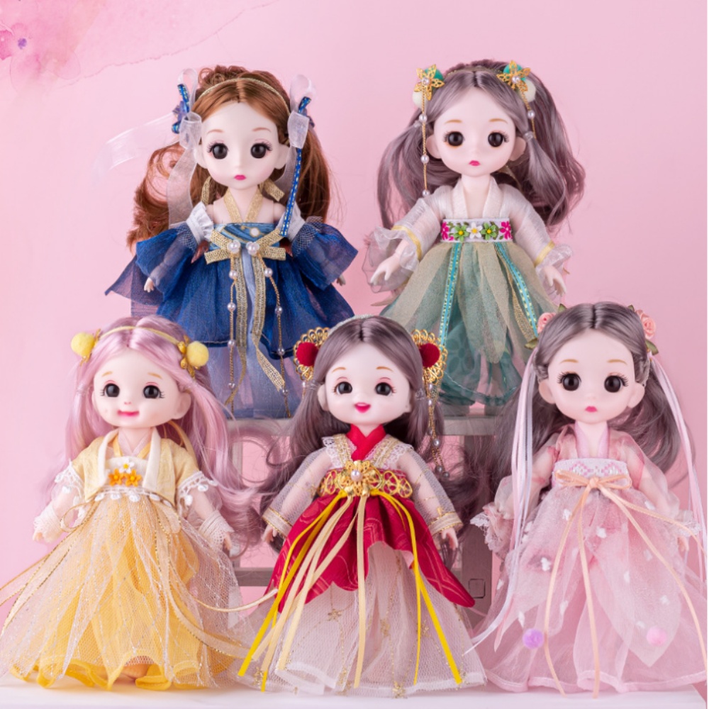 Korean Beauty Lifestyle - 17CM Doll Dress Up Ancient Korean
