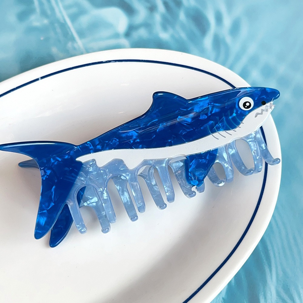 Hairpin Ocean Animal Hair Claw - Lifestyle Of Korean 评论和价格